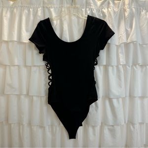 Cut out body suit